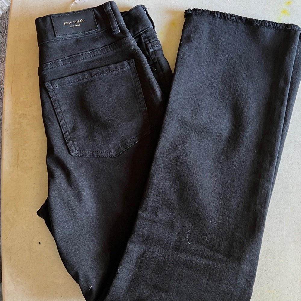 Kate Spade black Denim Pants size 24